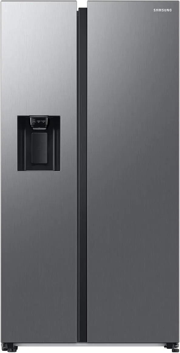 Samsung RS6GCG855DS9EG, Chladničky, Boční chladič-Mrazicí kombinace nerezová ocel Look, Stříbrná, 6G, 178 cm