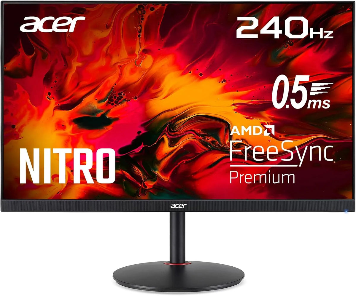 Acer XV272UW2, Monitory, Nitro Gaming Monitor 27 palců (68.6 cm) WQHD, 240Hz, Černá, 2 G, 68.6 cm, 9 G