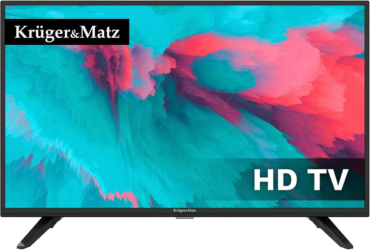 Krüger&Matz DVB-T2/T/C KM0232-T2, Televizory, Krüger & Matz 81.28 cm (32 palců), LED LCD TV (HD, 60 Hz, DTV- Digital - Tuner, Černá, 81.28 cm