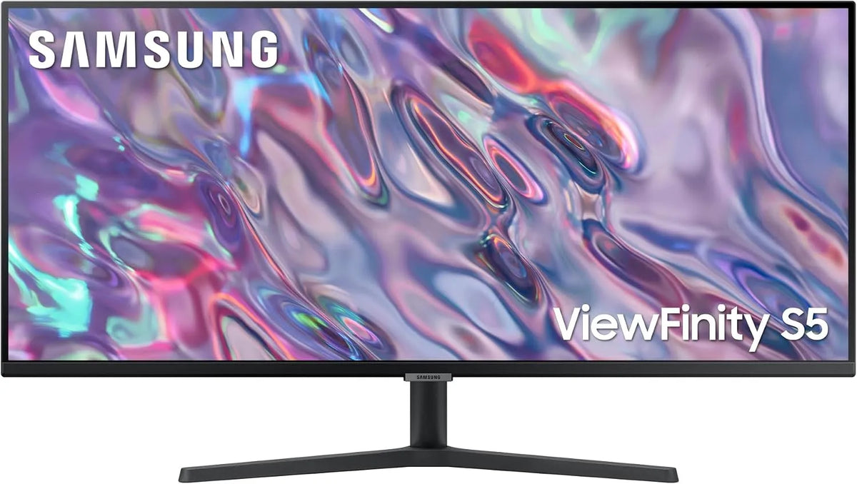 Samsung S50C S34C500GAU, Monitory, ViewFinity Monitor, 34 palců, VA Panel, Ultra WQHD rozlišení, Eco Saving Plus, Černá, 500G, 100 Hz, 440 x 1