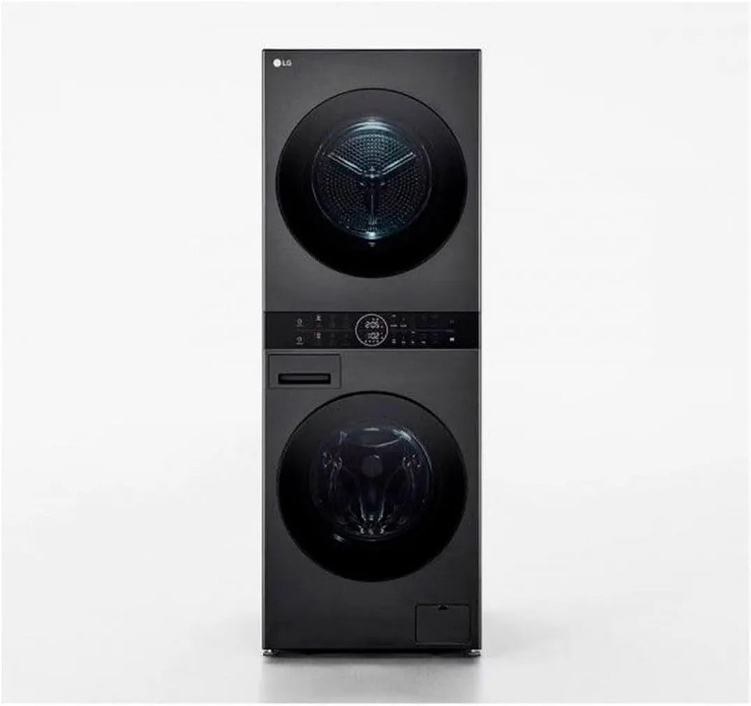 LG WT1210BBF, Pračky, Waship, pračka třídy C -10 procent 12kg a sušička A 10 kg, jednotný panel, Černá, 12kg, 10 kg, 360 v