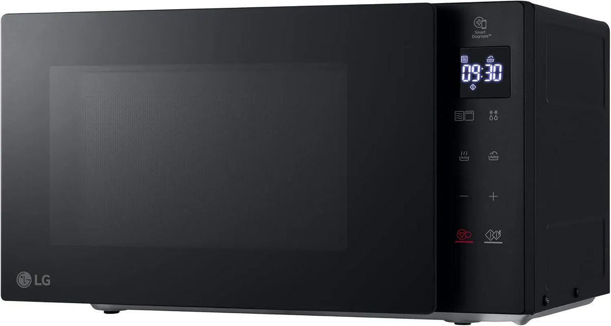 LG MH6032GAS, Samostatné mikrovlnné trouby, mikrovlnná trouba (20 L, 1050 W) s grilem (570 W), Smart Inverter technologie, Černá, 6032G, 20 L