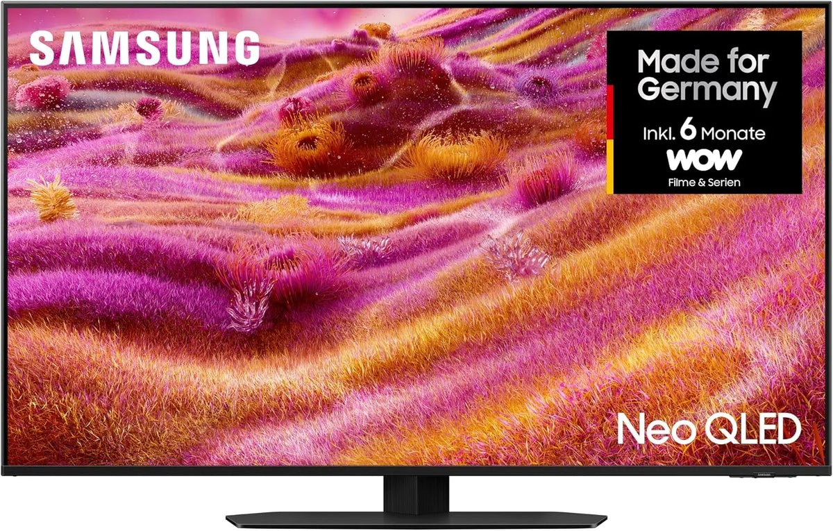 Samsung QN90F Gen3, Televizory, Neo QLED 4K 43 palců (108 cm) Mini LED TV, Anti- Reflection, NQ4 AI procesor, Neo, Černá, QLED, 4K, 108 cm