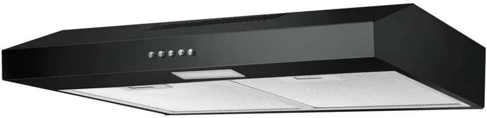 Mepamsa, Podstavné digestoře, Hotte standard BRISA PLUS 180 m3 / h 60 cm 55W C Noir, Černá, 60 cm, 55W, 600 l