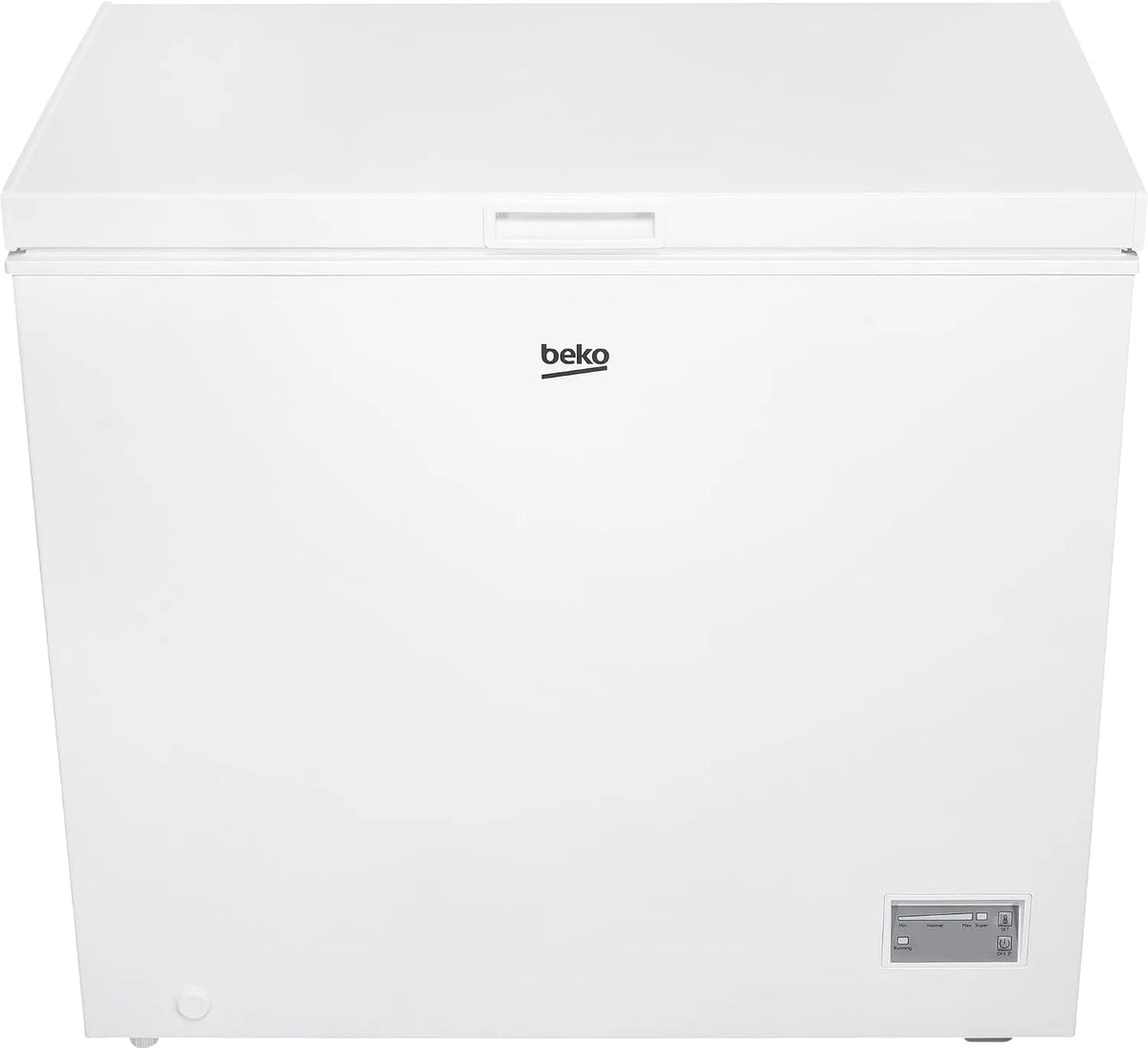 Beko CF200CWN, Truhlicové mrazničky, Mrazák, 198 l užitečného objemu, 1 mrazák na mražené zboží, rychlá, Bílá, 198 l, 40 db, 5 x 102