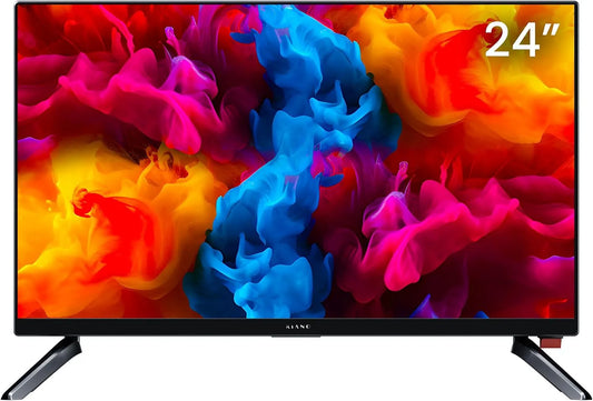 Kiano, Televizory, Slim TV 24 palců TRAVEL, Černá, 12V, 1366 × 768, 2 × 5, 110V