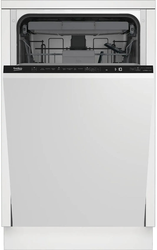 Beko BDIS38120Q, Myčky nádobí, 60 cm, budova-v myčce na nádobí 45 cm plně integrovaný, pro 11 tail-vyrobené stropy, 3, Stříbrná, 45 cm