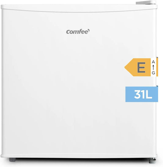 Comfee 147kWh/Jahr/Wei 4-Sterne-Gefrierfach/Kompakte, Mini mrazničky, Gefrierschrank/31L Komfee Freestanding, RCU40WH2 (E) Mini Mrazicí box / 31L /