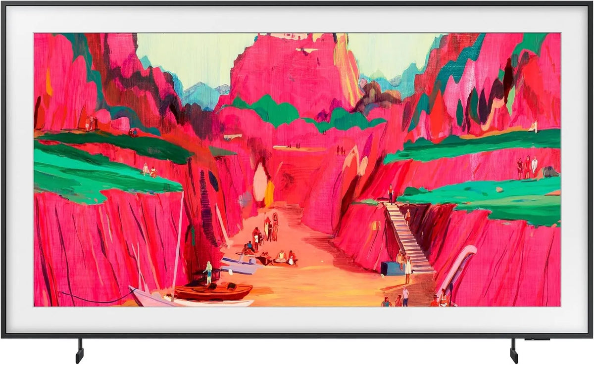 Samsung LS03 Gen2, Televizory, rámeček 4K QLED TV 2024 a 2025, Moderní Frame Design, NQ4 AI procesor, Art Mode, Černá, 4K, QLED, 24.9 mm