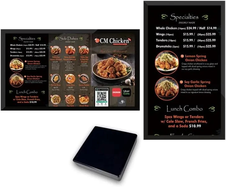 Lunzn YM06, Klienti, kteří se streamují, 2+16G Luzn Digital Signage Player Box 2 + 16G Non- Subscription CMS Advertising, Černá, 16G