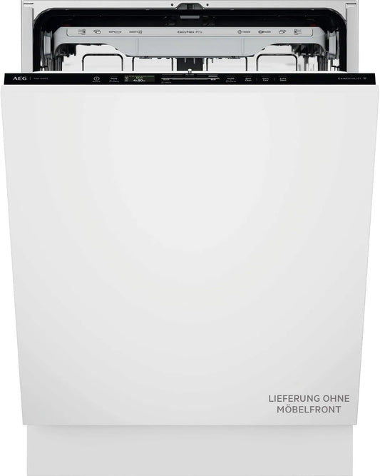 AEG GI9700X4PC, Myčky nádobí, 60 cm, 9000 WiFi myčka plně integrovaná 60 cm, funkce zvedání, Stříbrná, 9000 W, 9700X4, 5 cm