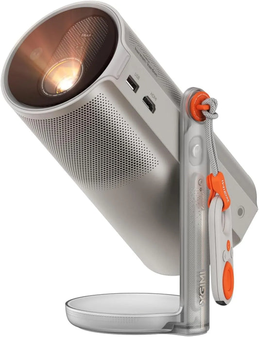 XGIMI, Projektory, XGIME MoGo 4 Laser Beamer Venkovní s baterií, mini domácí kino projektor přenosný, Černá, 4 L, 4 v, 800 v, 12W