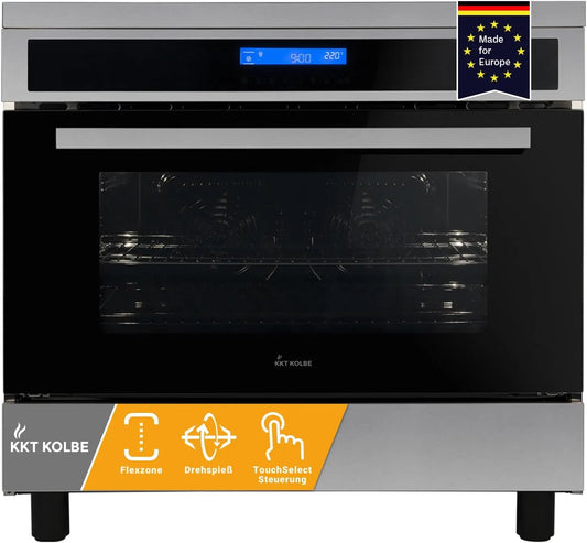 KKT KOLBE CC9001IND, Sporáky, Vaření centrum, 90 cm, indukční kuchařka, Černá, 108L, 20 l, 1 G