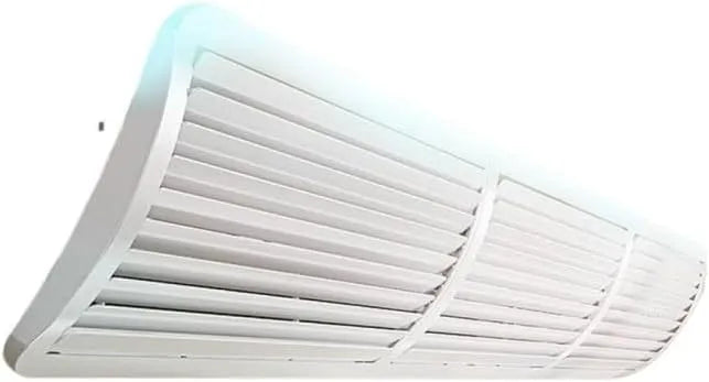 ZYSLXHOCZ, Klimatizace náhradní díly a příslušenství, Centrální klimatizace, čelní sklo, výstupní stěna ventilace, protipřímočará, Bílá, 60cm