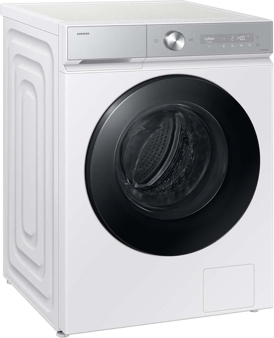 Samsung WD11DB8B85GHU2, Pračky se sušičkou, Besnake AI Wash Sušička, 11 + 6 kg, Extra úspora energie, EEK: D / A (-10%), Bílá, 11DB, 85G, 6 kg