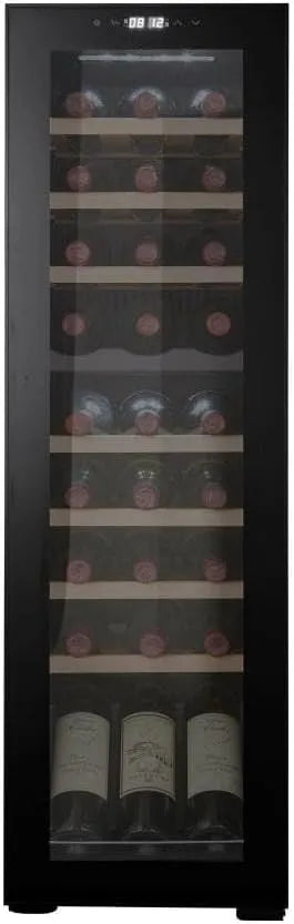 Cavin, Chladničky na víno a sekt, Detached Wine Lednice - Severní kolekce 27 černá, kompresor chlazení, 27 lahví, 2, Černá, 27 l, 39 dB