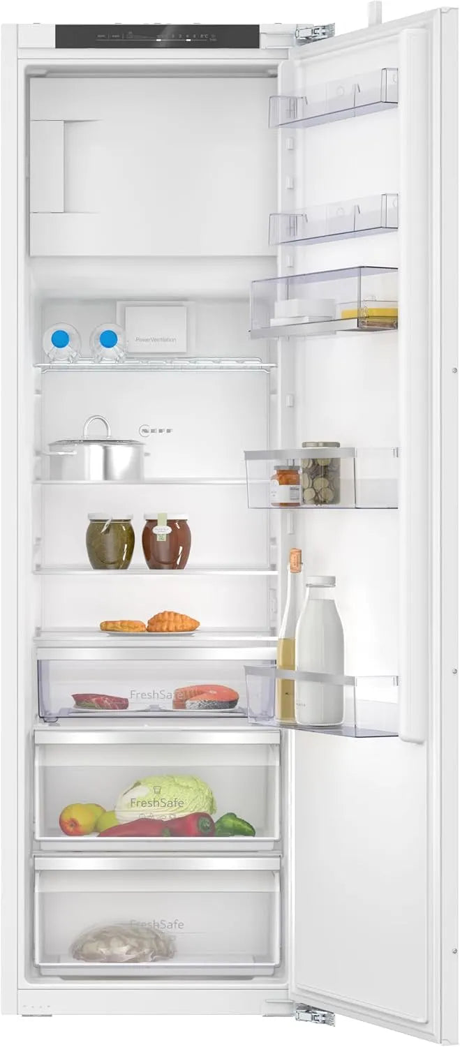 Neff KI2823DD0, Kombinované chladničky s mrazákem, N 70, plně integrovaná budova v lednici, 177, 5 x 56 cm, celková užitná kapacita, Bílá