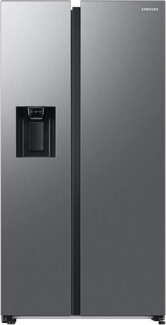 Samsung RS6GCG855DS9EG, Chladničky, Boční chladič-Mrazicí kombinace nerezová ocel Look, Stříbrná, 6G, 178 cm