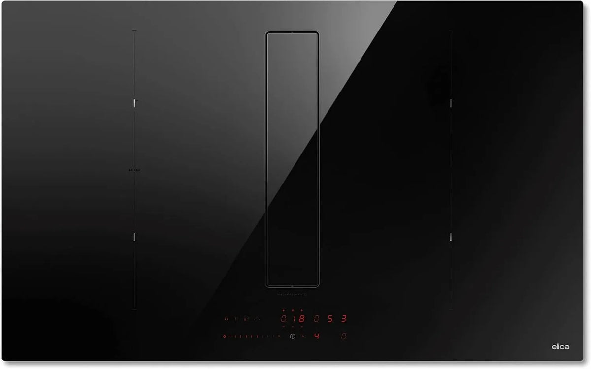 Elica BL/A/83 PRF0201571, Varné desky, NikolaTesla Fit BL / A / 83 - Indukce Cooktop, Černá, 83 cm, 250 x 830 x 515 mm, 750 x 490 mm, 7.2 kW