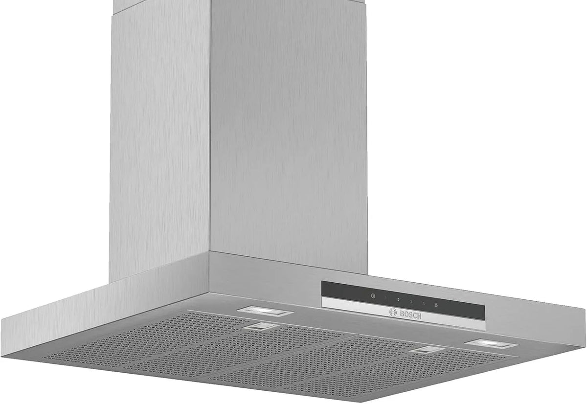 Bosch DWB67IM50, Nástěnné digestoře, řady 4 nástěnné dippers, 60 cm široký, cirkulující a výfukový vzduch, Made in, Černá, 60 cm, 3 v