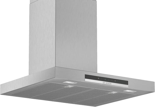 Bosch DWB67IM50, Nástěnné digestoře, řady 4 nástěnné dippers, 60 cm široký, cirkulující a výfukový vzduch, Made in, Černá, 60 cm, 3 v