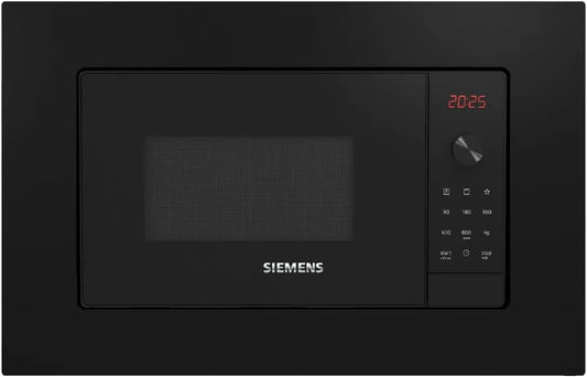 Siemens iQ300 BE623LMB3, Mikrovlnné trouby s grilem, built- v mikrovlnné troubě s grilem Schwarz 595 x 382 cm, Černá, 595 x 382 cm, 623L, 800 W