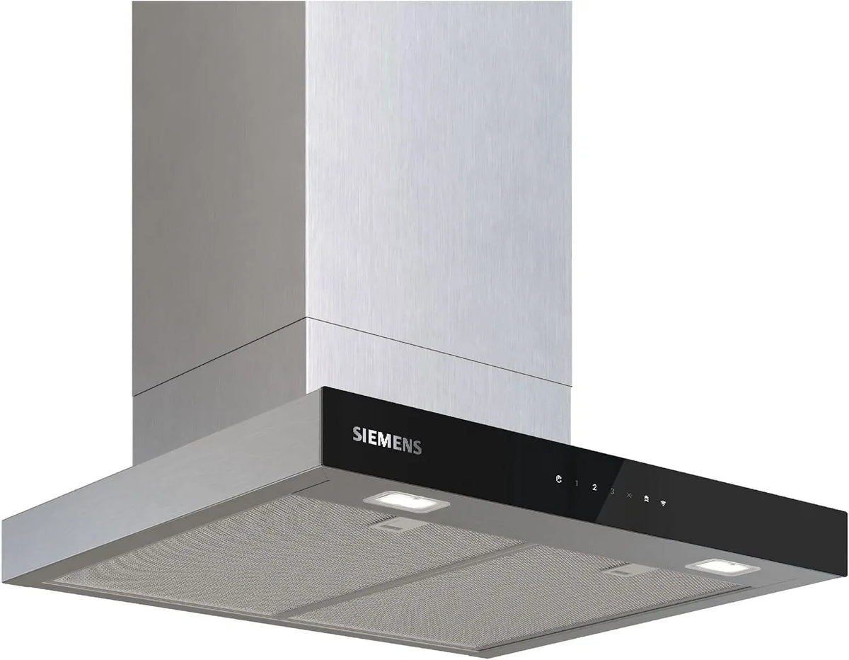 Siemens iQ500 LC67BDN30, Nástěnné digestoře, Integrated Wall Essense 60 cm iQdrive motor, Černá, 60 cm