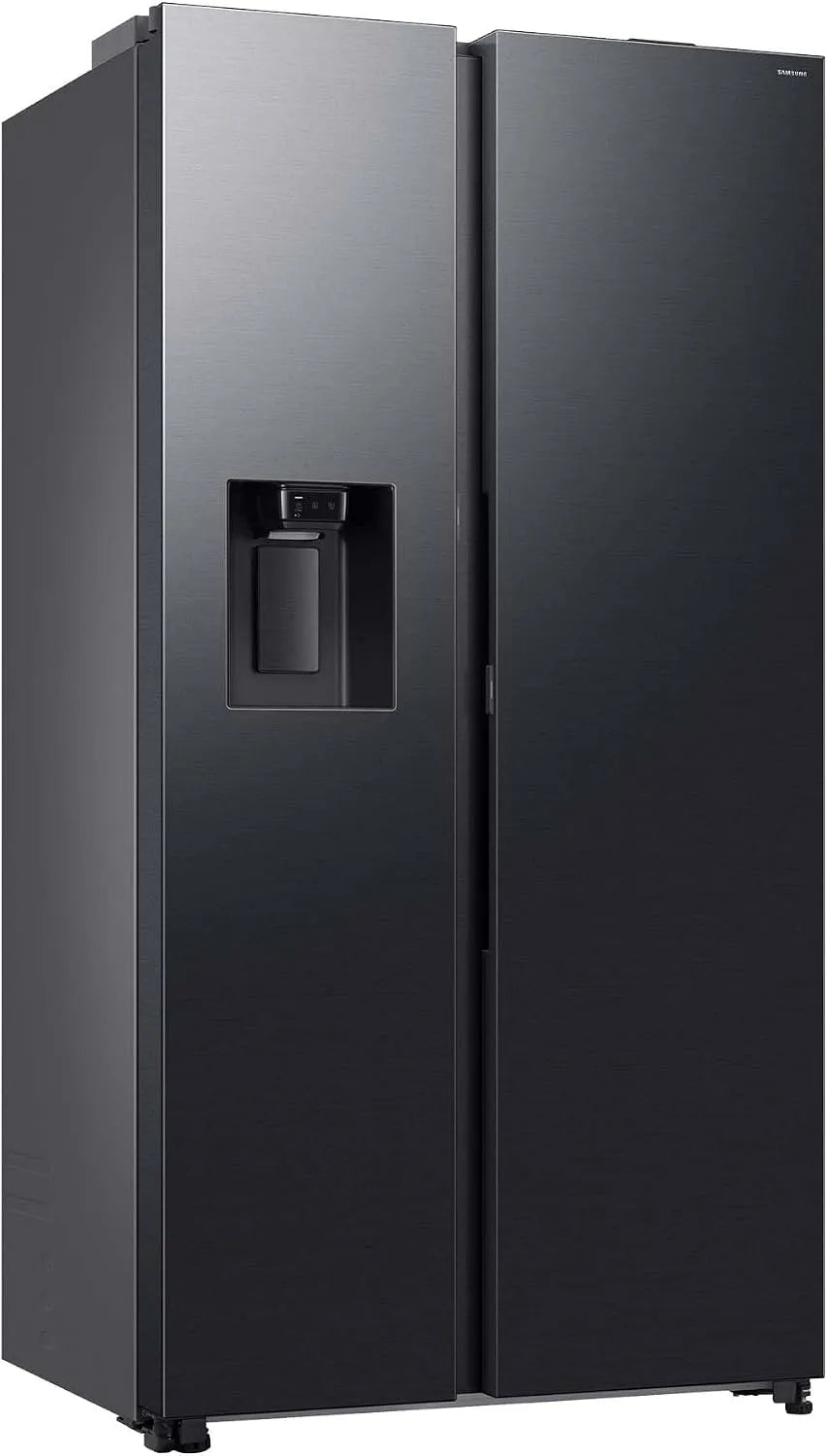 Samsung RS80F66KCFEF, Kombinované chladničky s mrazákem, boční chladič-mrazák, AI lednička s mrazákem, 178 cm, 634 l, ledový a vodní, Černá