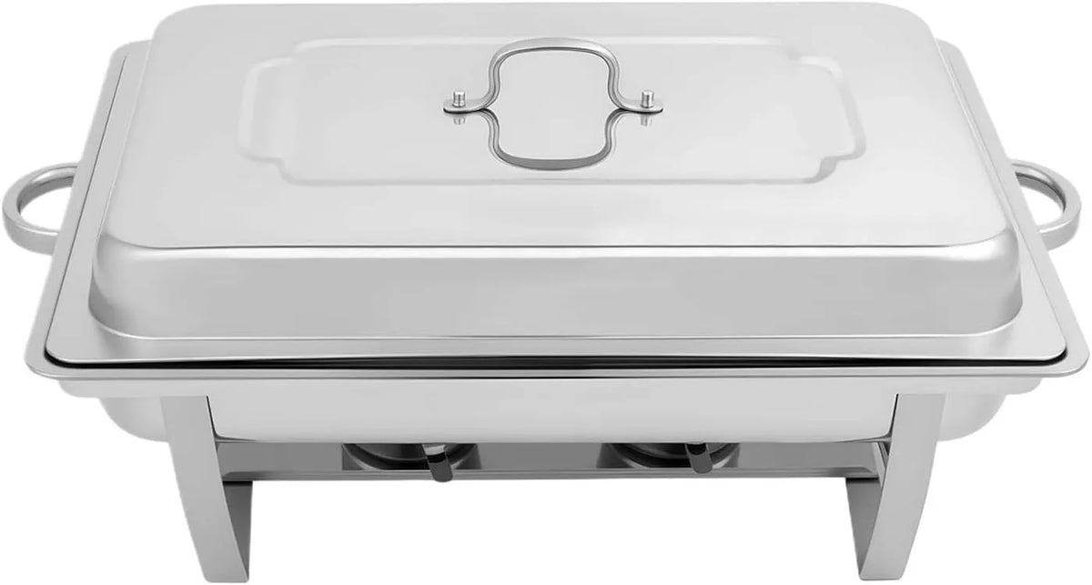 TRDEWR 2-Pfannen-Chafing-Dish-Buffet-Set 2-pan, Ohřívače nápojů a jídel