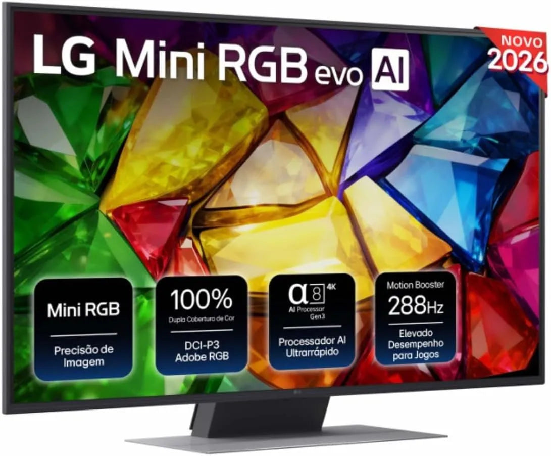 LG 55MRGB86B6A, Přenosné televizory, TV (2026) 55- palcový Mini LED 4K, Černá, Mini LED, 4K, 55 kg