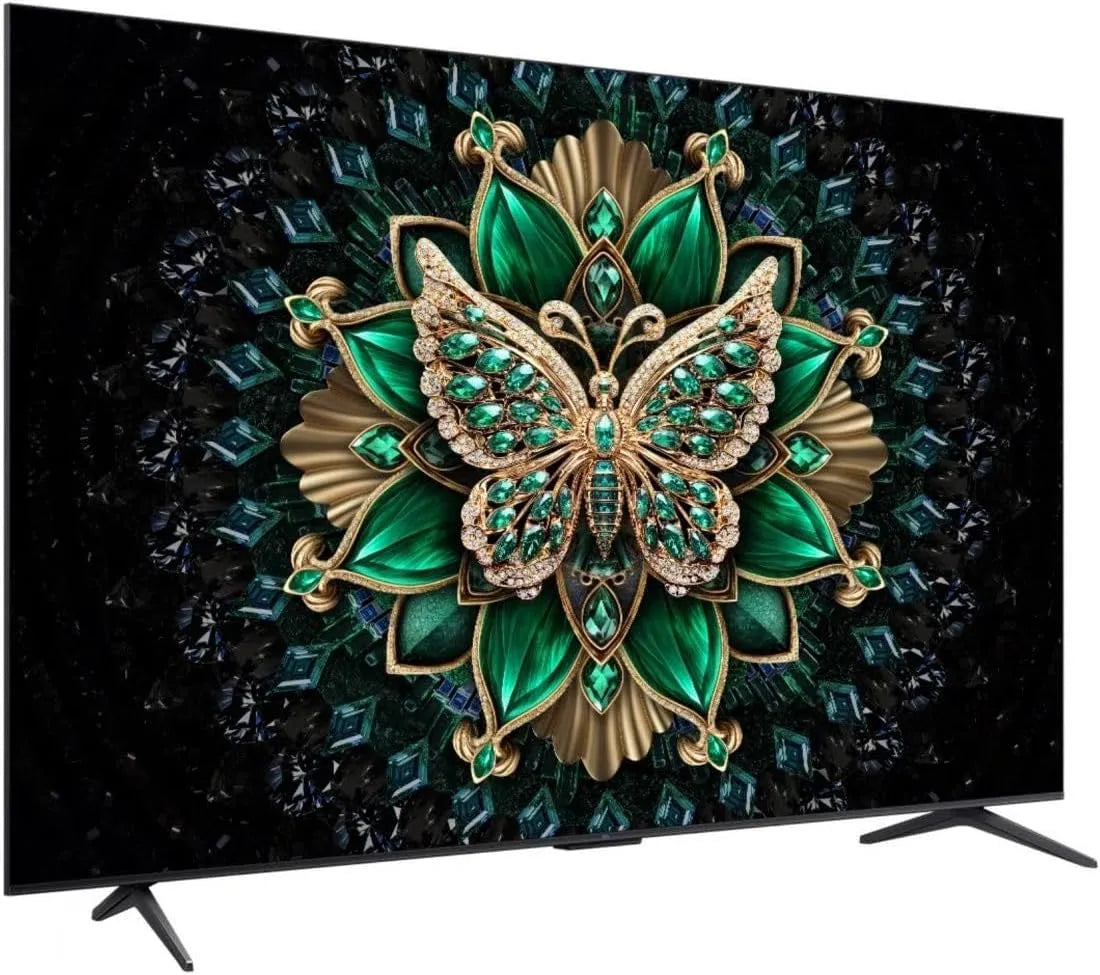 TCL 98C6K 1000nits, Televizory, 98 palců QD-mini LED TV, 4K HDR, Smart TV s technologií Google TV (Dolby Vision, Černá, mini LED, 4K, 144Hz