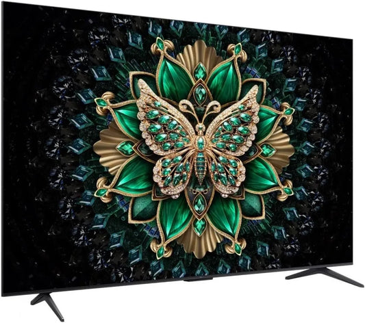 TCL 98C6K 1000nits, Televizory, 98 palců QD-mini LED TV, 4K HDR, Smart TV s technologií Google TV (Dolby Vision, Černá, mini LED, 4K, 144Hz