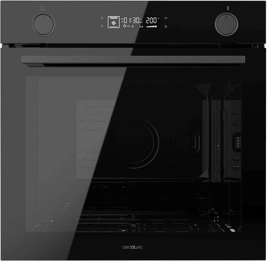 Cecotec AF326000, Pece na grilování, Integrable Multifunkční pekárenský nábytek - Air Fryer - 73L Bolero Hexa sklo, Černá, 73L, 326000 G, 2800W