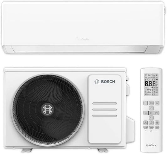 Bosch, Splitové klimatizace, ova rozštěpená klimatizační jednotka kompletní sada, Bílá, 2, 5 kW