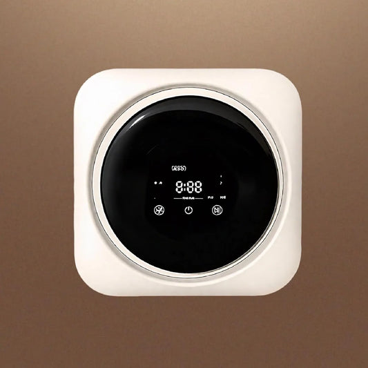 KUSOLE, Pračky, Přenosná pračka, Mini Automatická montáž na stěnu pračka s inteligentním, Bílá, 3, 5 l, 36 W, 170 W, 0, 3 kg