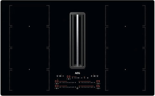 AEG CCE84779CB, Varné desky, FlexiBridge ® XT indukce výboje z kuchyně, Černá