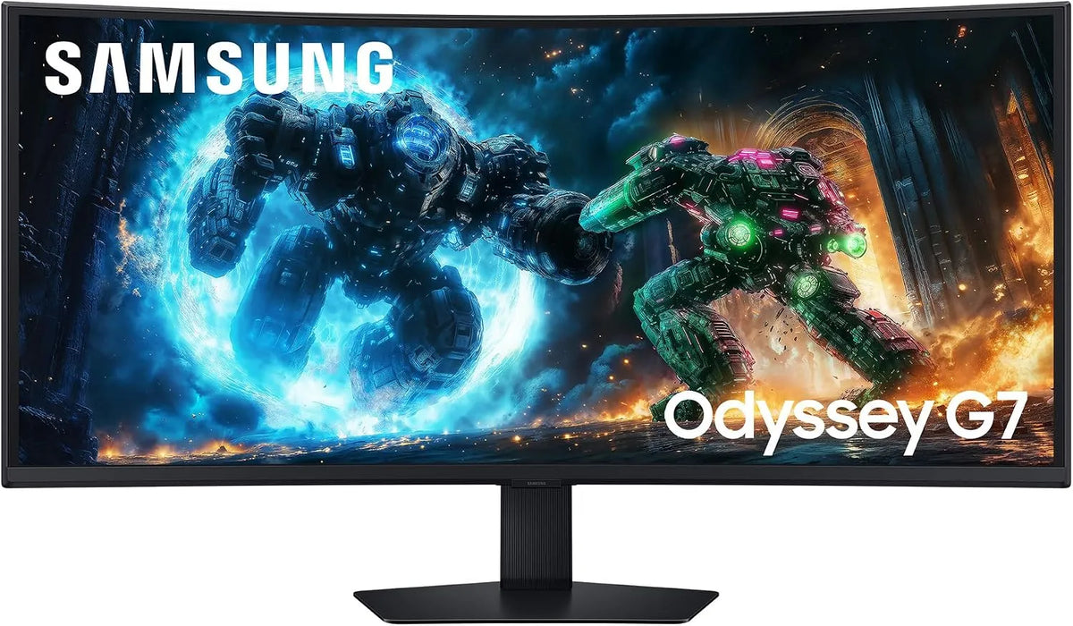 Samsung G75F, Monitory, Odyssey 40 '5K WUHD zakřivený herní monitor, 180 Hz, Černá, 40 ', 5120 x 2160, 101.6 cm