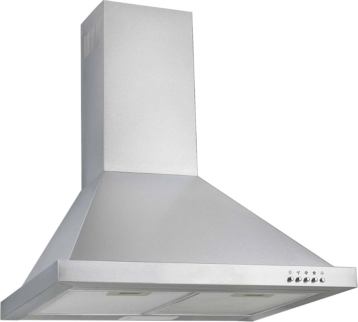respekta CH22078IXB, Nástěnné digestoře, Respecta rozsah kapoty / stěny kapoty 60 cm / nerezové pouzdro / výfukový vzduch, Černá / stříbrná, 60 cm