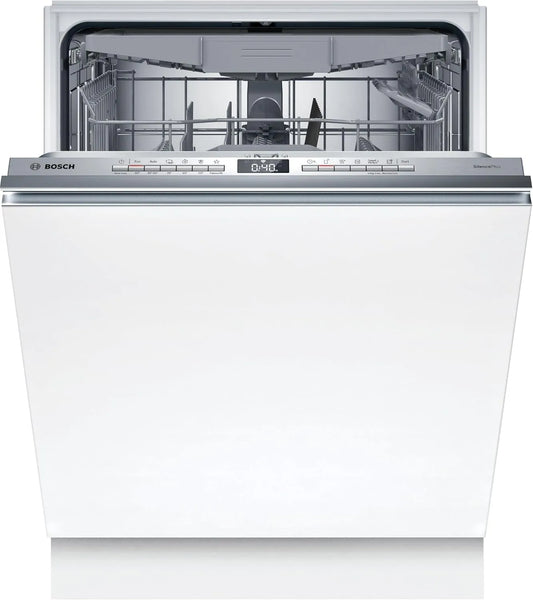 Bosch SMV4HCX19E, Myčky nádobí, 60 cm, Series 4, Smarter myčka plně integrovaná, 60 cm široká, příbory zásuvka, Stříbrná