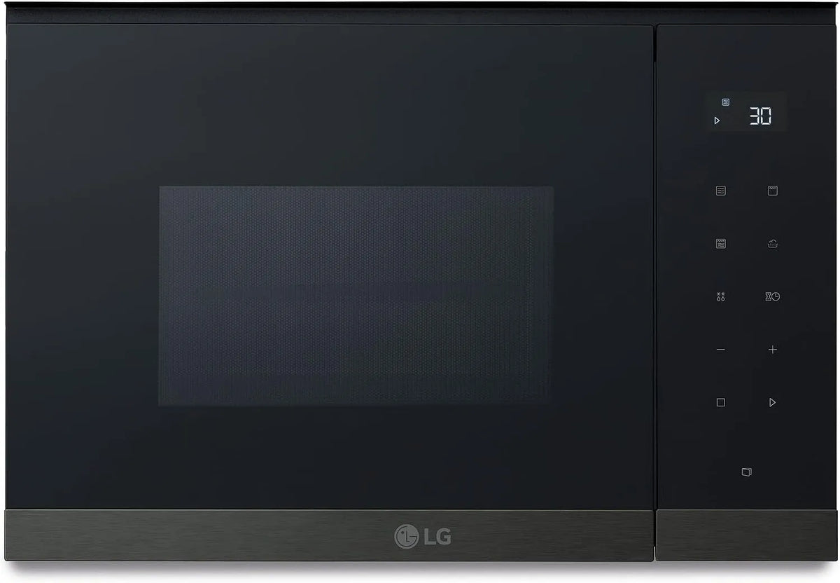 LG MGBZ2593F, Mikrovlnné trouby s grilem, Built- v mikrovlnné troubě 25L 900W černá, Černá, 25L, 900W