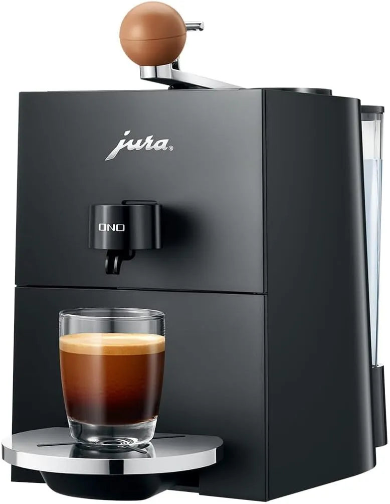 JURA, 1- poháry na kávu, ONO kávovar pro pozemní kávu (15505), Černá / stříbrná, 105 mm, 0, 9 l, 14 g, 0.9 g