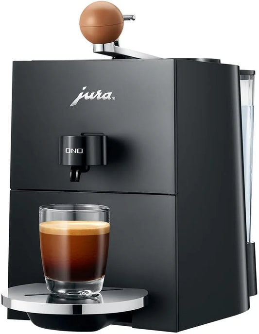 JURA, 1- poháry na kávu, ONO kávovar pro pozemní kávu (15505), Černá / stříbrná, 105 mm, 0, 9 l, 14 g, 0.9 g