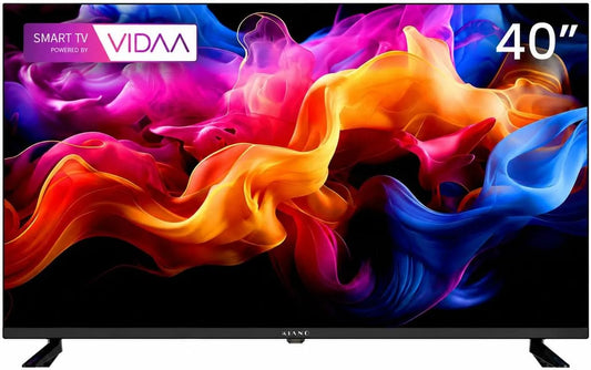 Kiano DVB-T2/S2/C DVB-T2, Televizory, Elegance 40palcový Smart TV - Full HD DLED TV s VIDAA OS, WiFi, Triple Tuner ( /, Černá, Full HD, 102 cm