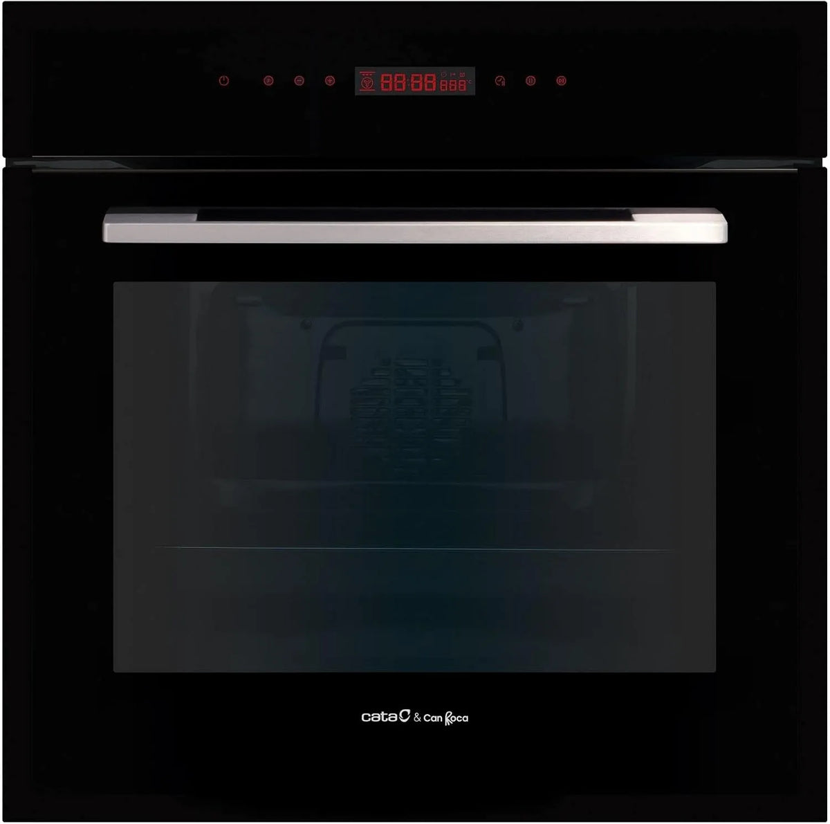 CATA, Trouby, MT 8012 BK Built- in troub Electric Energy Class A AquaSmart Cleaning 11 funkcí, Černá / stříbrná, 72 L, 60 cm