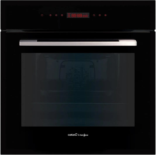 CATA, Trouby, MT 8012 BK Built- in troub Electric Energy Class A AquaSmart Cleaning 11 funkcí, Černá / stříbrná, 72 L, 60 cm