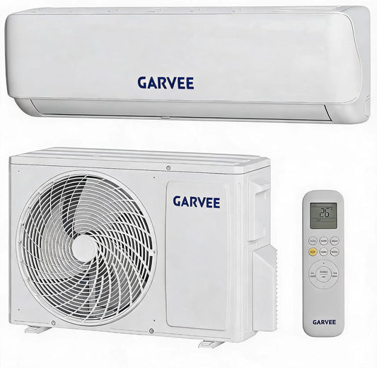 GarveeMore, Splitové klimatizace, Rozdělený klimatizátor 12000 BTU (3, 5 kW) - Invertory, topení a chlazení, Bílá, 12000 BTU, 3, 5 kW, 000 BTU