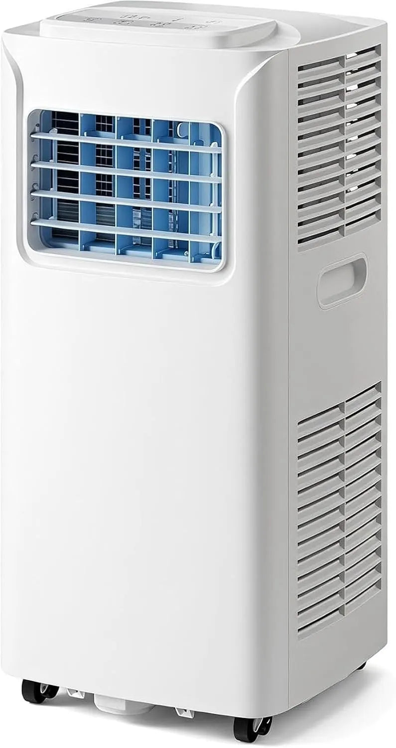GIOFEOIK, Mobilní klimatizace, Mobilní klimatizace 12000 BTU, chladicí místnosti do 28 m2, dálkové ovládání, 24h, Bílá, 12000 BTU, 7000 BTU