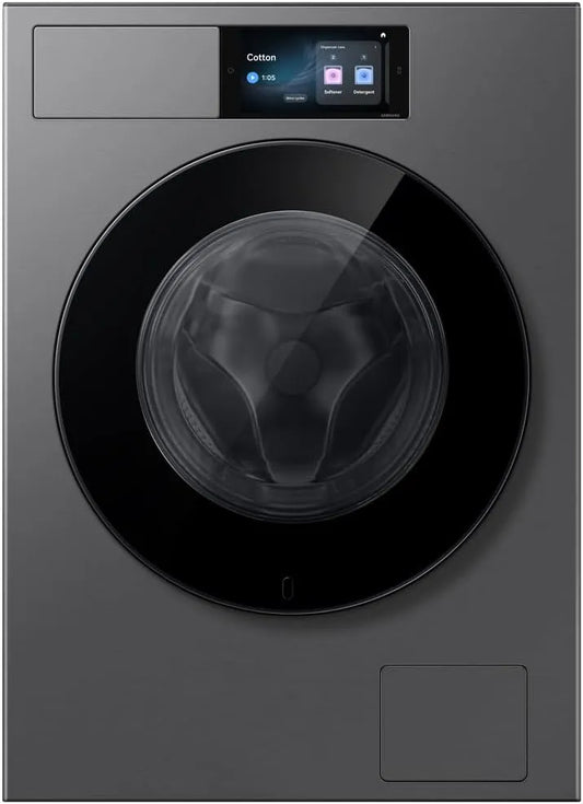 Samsung WF90H09C4ST2, Pračky, pračka, 9 kg, AI Wash, 7 palcový dotykový displej, Bílá, 13 v, 10l, 59 cm