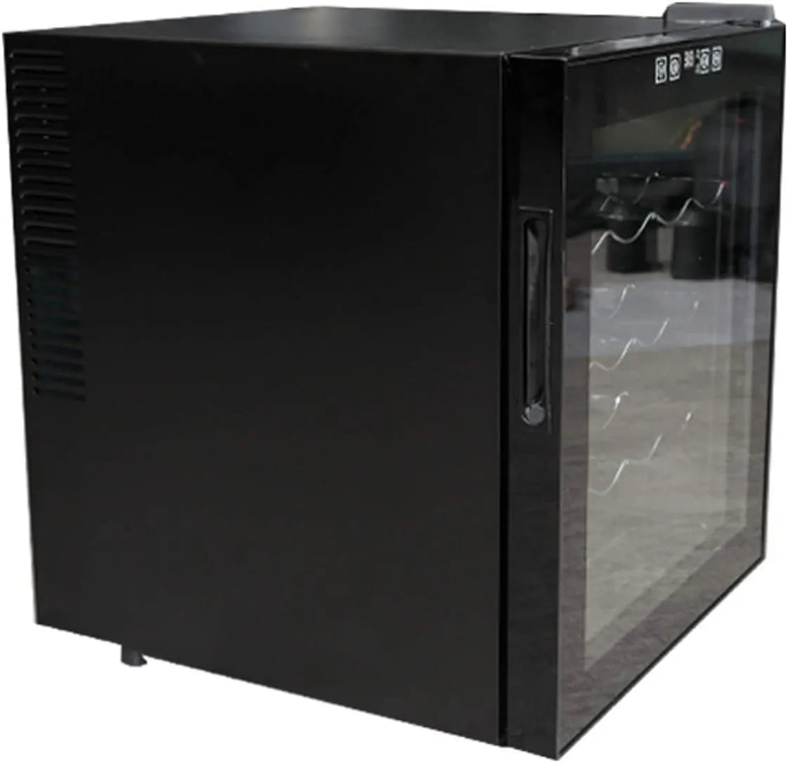 SmPinnaA, Vinné skříně, Konstantní teplota Vinná skříň, Lednice s lednicí s lednicí Counter, Nezávislé, Černá, 16 l, 220V, 240V, 60HZ
