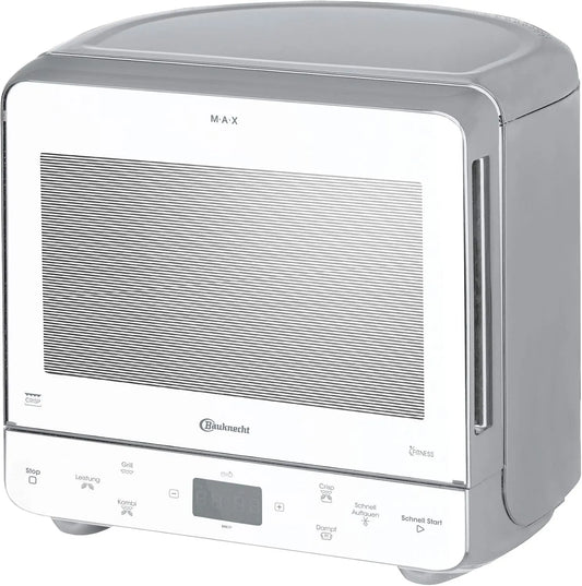 Bauknecht, Mikrovlnné trouby s grilem, MW 39 WSL / Kombinace grilu a mikrovlnné / Crisp funkce / 700 W / 13 L kuchyně /, Bílý / stříbrný, 39 W